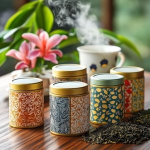 decorative-tea-caddies-stockcake
